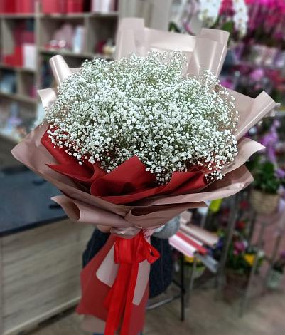 Букет цветов из: Гипсофила в Пирогово