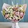 Букет цветов из: Альстромерии и Розы в Пирогово