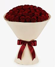 Букет 101 Бордовая роза Блэк Бакарра #REPLACE_PRED# Пирогово
