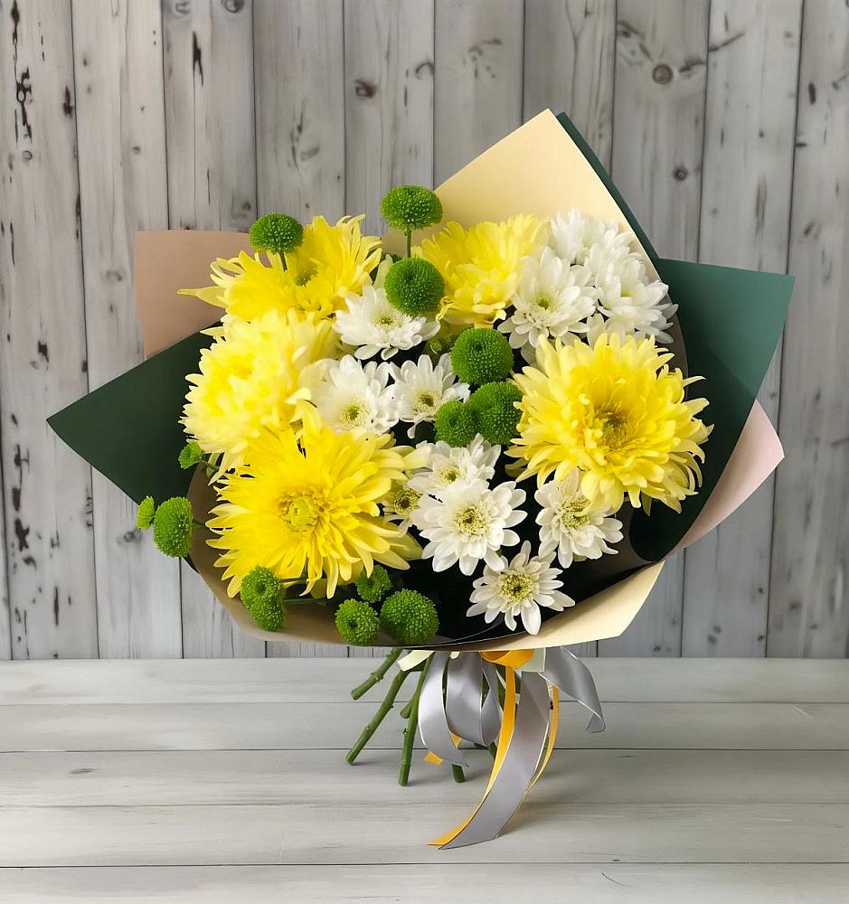Букет цветов из: Хризантемы в Пирогово