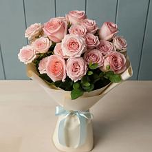 Букет Розовый шарм в Пирогово