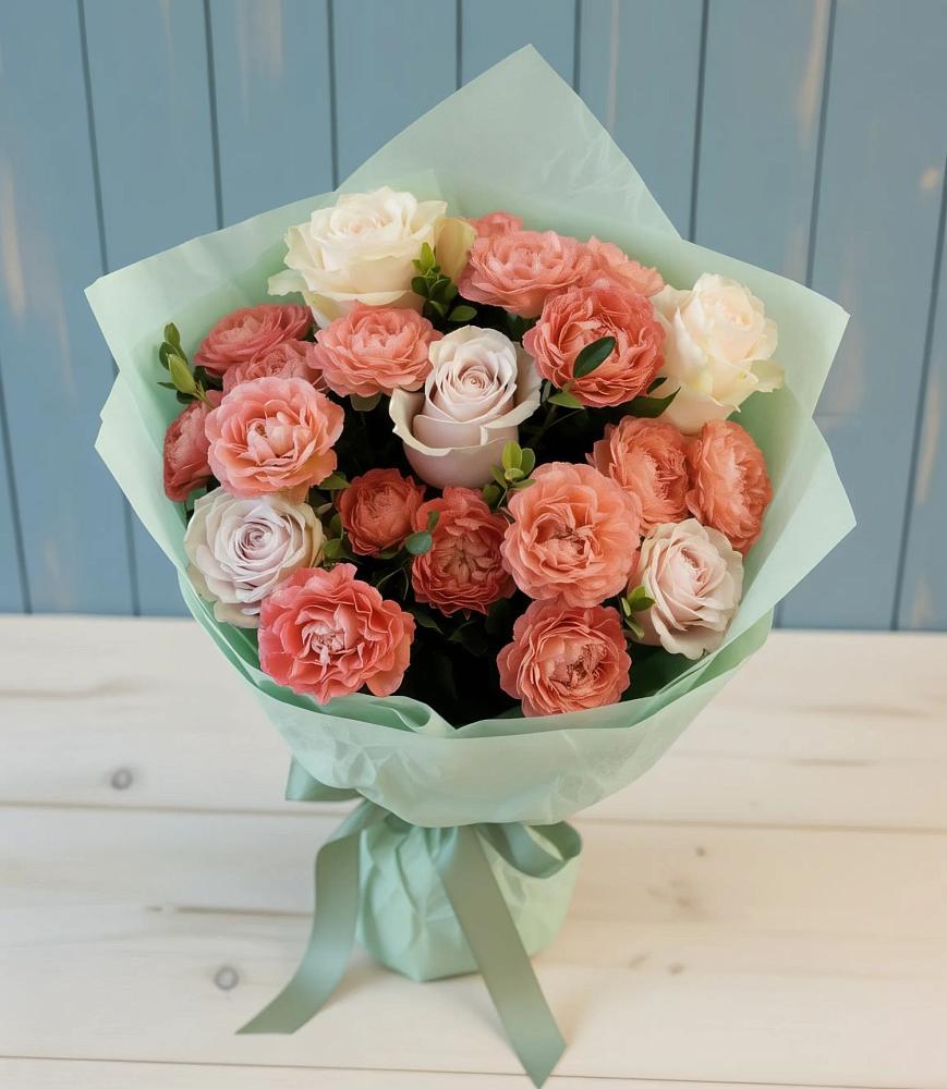 Букет цветов из: Розы в Пирогово