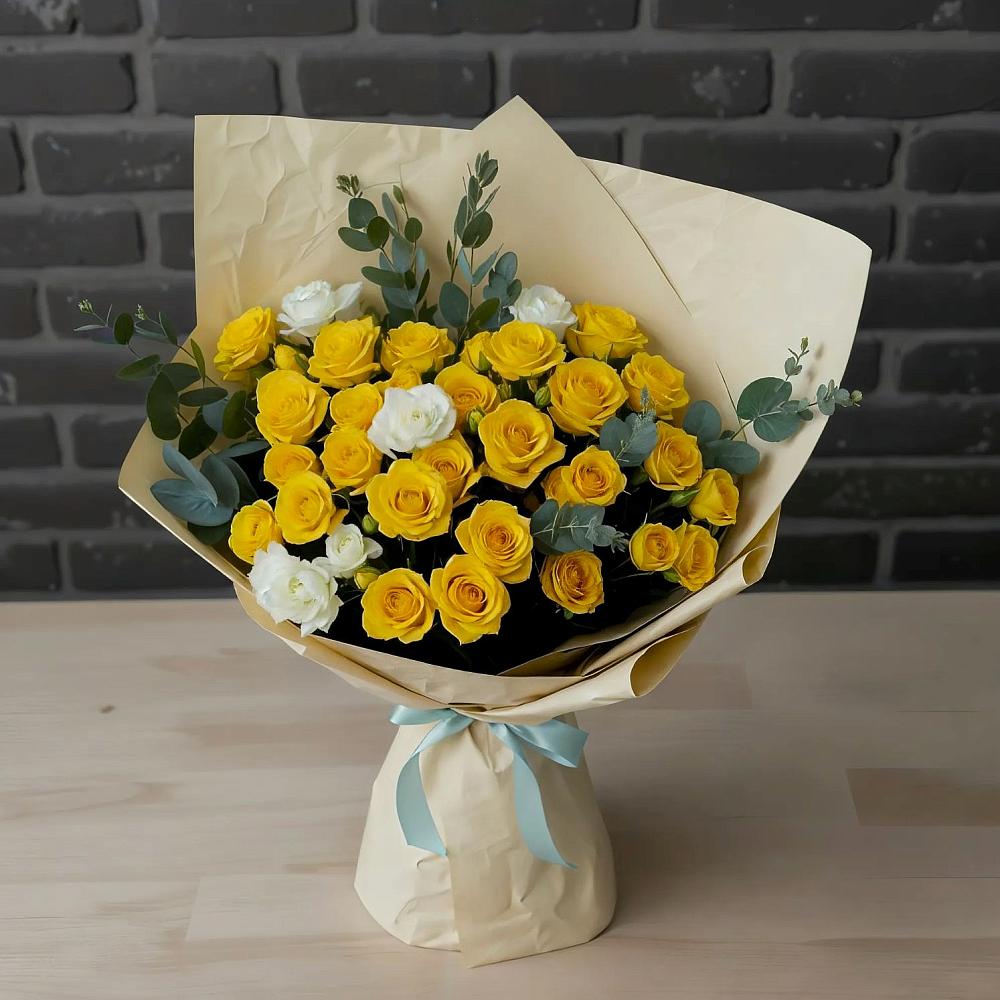 Букет цветов из: Розы в Пирогово