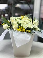 Цветочная композиция из Розы  в Пирогово