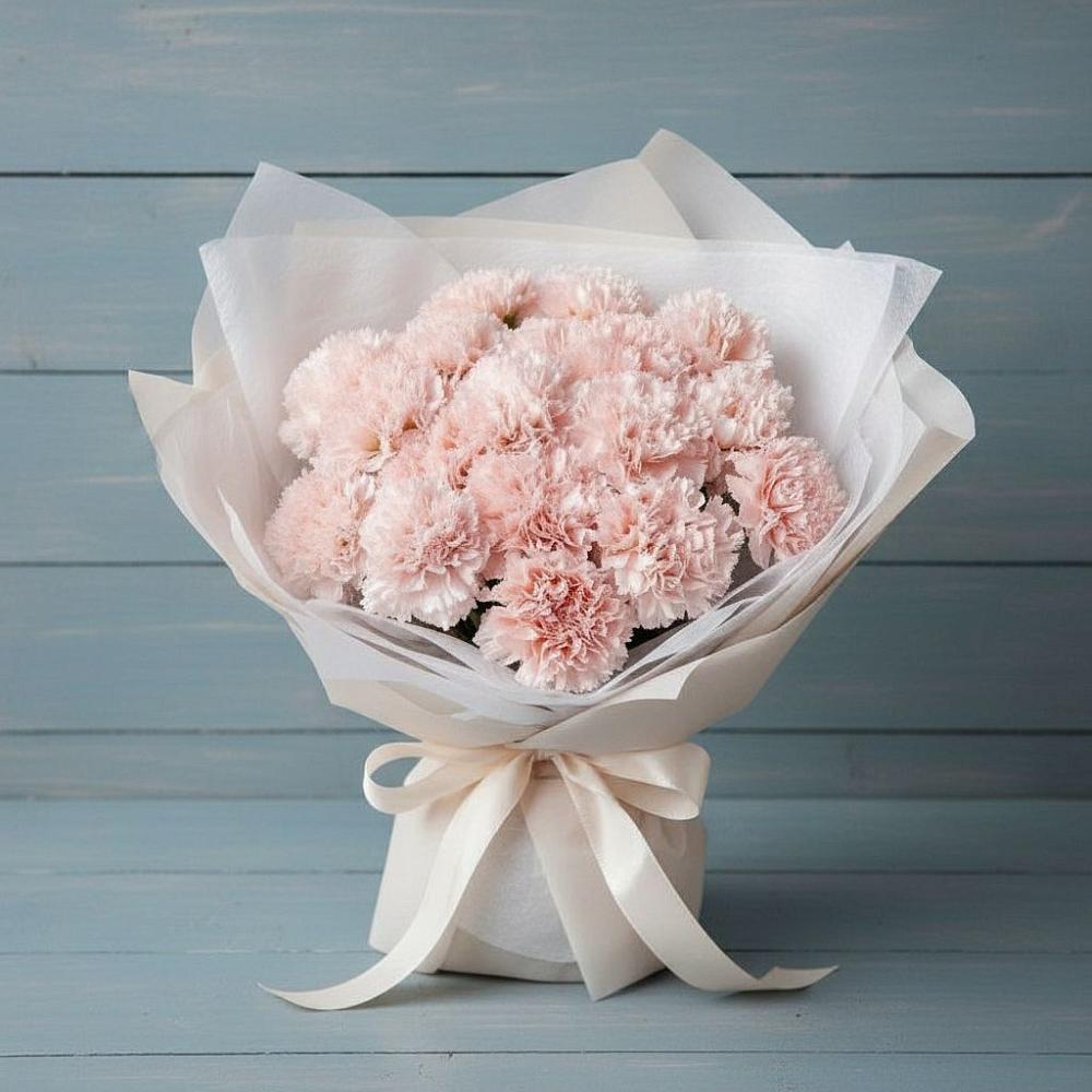 Букет цветов из: Гвоздики в Пирогово