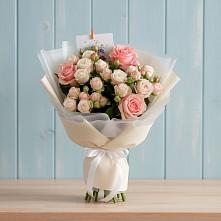 Букет цветов из:  Розы в Пирогово