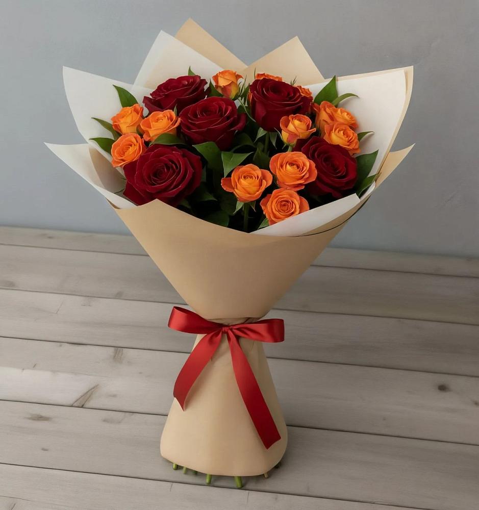 Букет Любовь и восторг в Пирогово